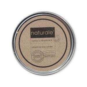 Bougie à la vanille – Naturale