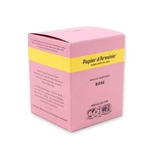 Droguerie Monvoisin - Accueil 15 ambiance bougie rose papier darmenie 3 1000 min Bougie parfumée à la rose