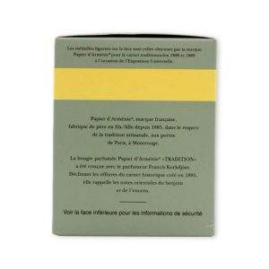 Droguerie Monvoisin - Accueil 13 ambiance bougie tradition papier darmenie 2 1000 min Bougie parfumée senteur tradition – Papie