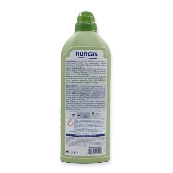 Saponaire machine à laver - Lessive pour tissus délicats (1L) - Nuncas Végétale 1 entretien lessive tissus delicats saponaire nuncas vegetale 1l 2 1000 min entretien lessive tissus delicats saponaire nuncas vegetale 1l 2 1000 min entretien lessive tissus delicats saponaire nuncas vegetale 1l 2 1000 min