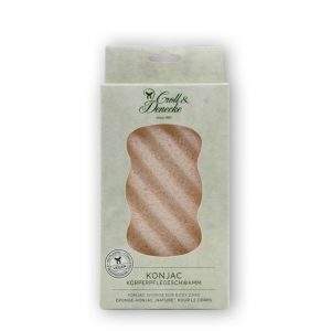 Eponge konjac nature pour le corps - Croll & Denecke