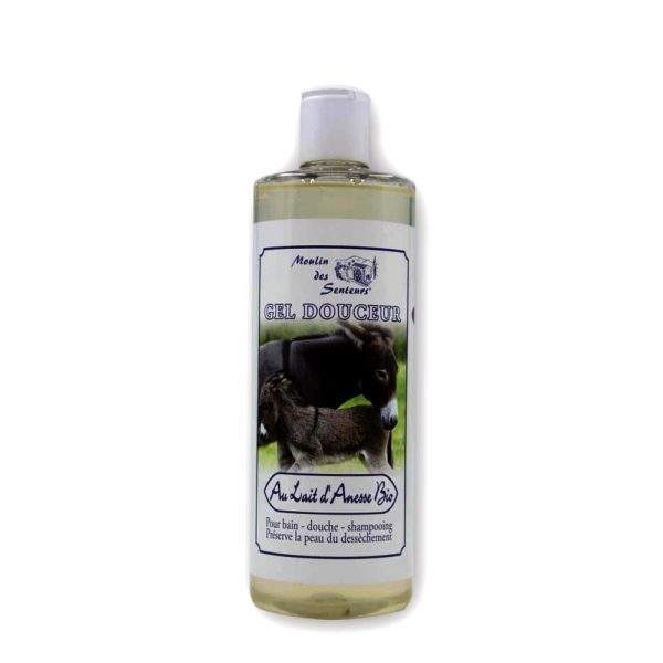 hygiene gel douceur lait anesse bio moulin des senteurs 500ml 1 1000 min hygiene gel douceur lait anesse bio moulin des senteurs 500ml 1 1000 min