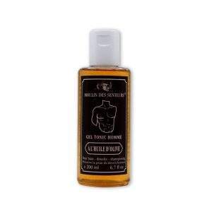 Gel douche pour homme à l'huile d'olive (200 ml) - Moulin des Senteurs