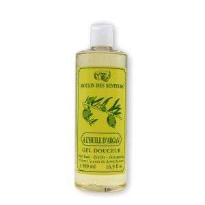 Gel douceur à l'huile d'argan (500 ml)  - Moulin des Senteurs