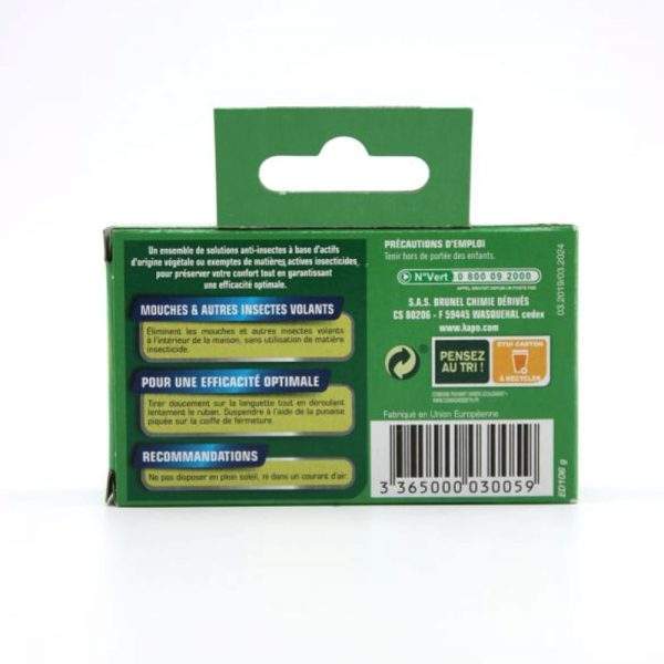 Rubans attrape-mouches (x 4) - KAPO Vert 1 insecticide rouleau mouches kapo 2 1000 min insecticide rouleau mouches kapo 2 1000 min insecticide rouleau mouches kapo 2 1000 min