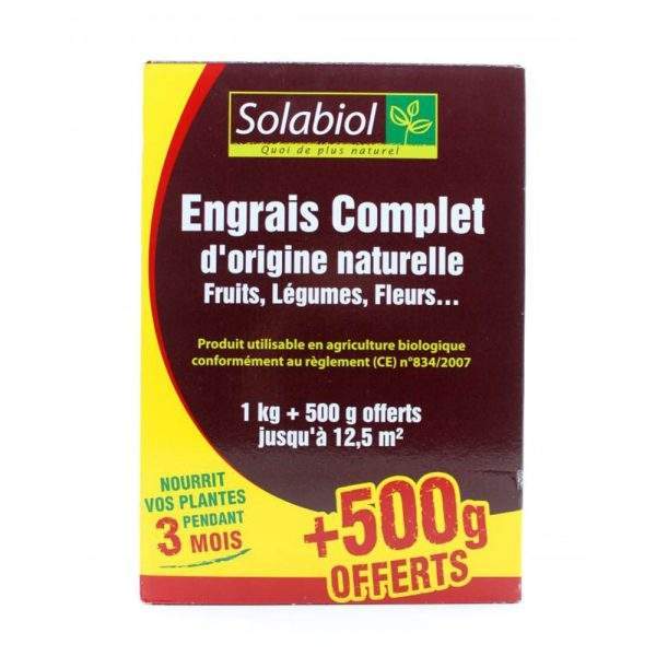 jardinage engrais complet fruits fleurs legumes solabiol 1 1000 min jardinage engrais complet fruits fleurs legumes solabiol 1 1000 min